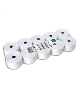 Bobine pour caisses enregistreuses standard 37 x 70 x 12 mm papier offset extra-blanc 60g - Exacompta