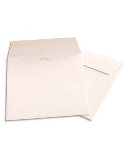 Boîte de 500 enveloppes carrées blanches 170 x 170 mm 120g auto-adhésives - GPV