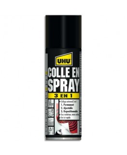 Colle Universelle en Spray 3 en 1 de 200 ml - UHU®