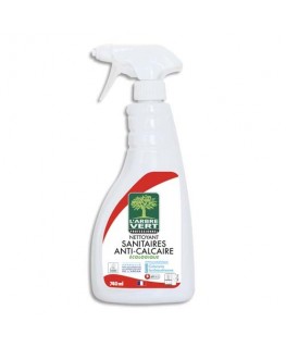 Spray nettoyant détartrant sanitaires anti-calcaire 740 ml PH3 contact alimentaire - L'Arbre Vert