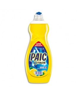 Flacon de 750 ml de liquide vaisselle main parfumé citron - Paic®