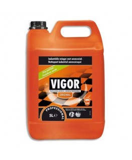 Bidon de 5 litres nettoyant industriel à l'ammoniac - Vigor