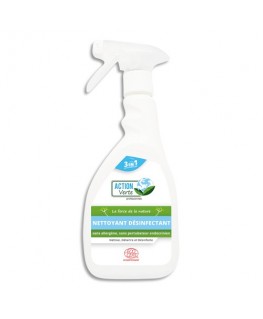 Spray de 500 ml nettoyant désinfectant multi-surfaces - Action Verte