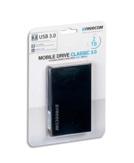 Disque dur 2.5" USB 3.0 Mobile Drive Classic 2To 56297 + redevance - Freecom