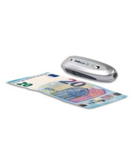 Détecteur faux billets ultra compact double vérification 10 x 10 cm - Safescan