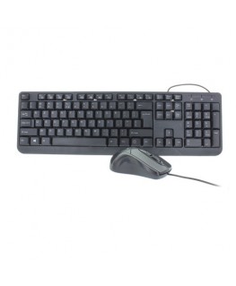 Combo clavier + souris avec pavé numérique noirs ML309415 - MOBILITY