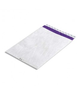 Boîte de 100 pochettes blanches de sécurité en papier 162 x 229 mm - Tyvek®