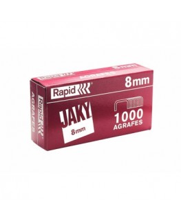 Boîte de 1000 agrafes JAKY 8 cuivré - Rapid®