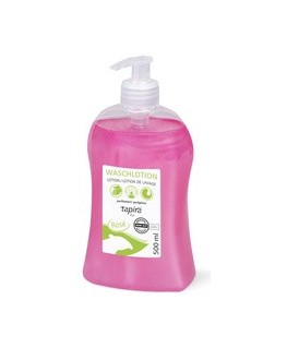 Flacon distributeur savon pour mains rosé, 500 ml