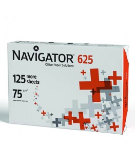 Ramette de 625 feuilles papier blanc A4 75G CIE 136, gamme 625 - Navigator