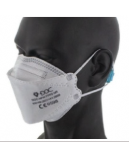 Boîte de 20 demi masques 2 plis sans valve FFP2, norme EN 149 : 2001 + A1 : 2009