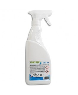 Spray 750 ml Hydro-alcoolique TP2 et TP4 multi-surfaces - Sanitzer®