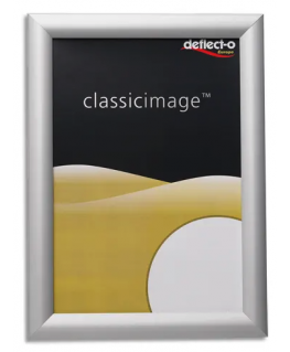 DEFLECTO Porte-visuel avec cadre clipsable A4 ou A3. Livré avec fixation