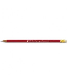 Crayon graphite HB tête gomme - 5 Etoiles